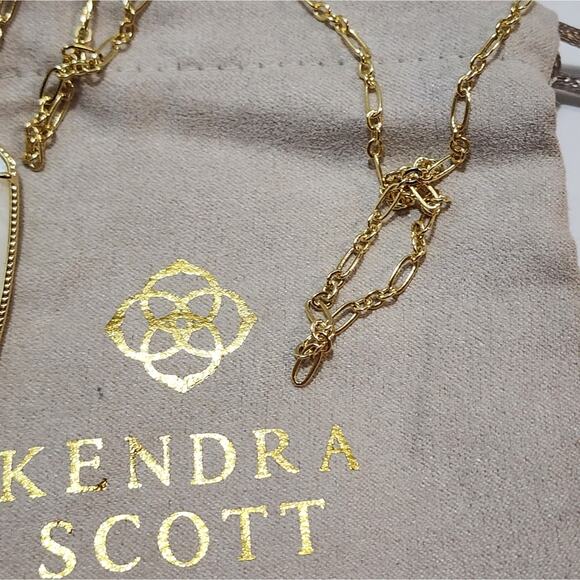 Kendra Scott White and Gold‎ Necklace New! - Picture 4 of 6
